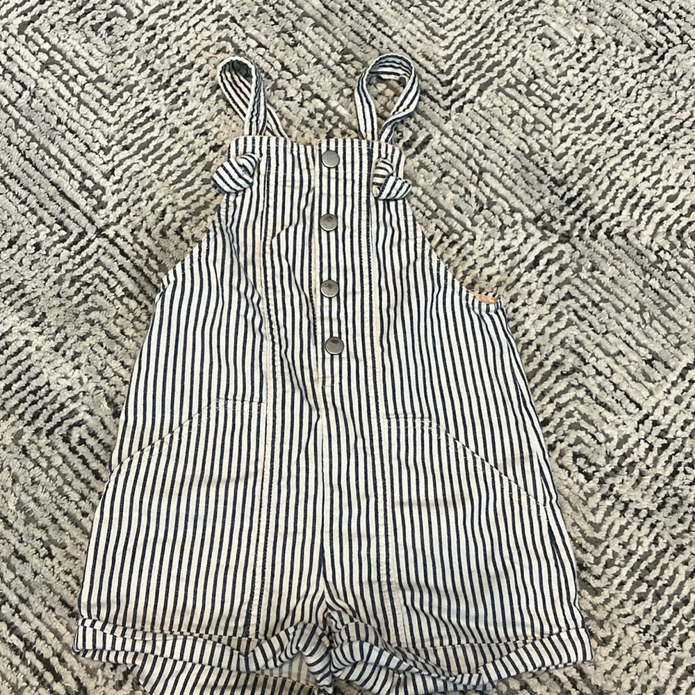 Zara kids size 3-4 overalls